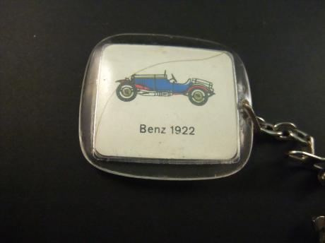 Mercedes 1901-Benz 1922 oldtimer sleutelhanger tweezijdig (2)